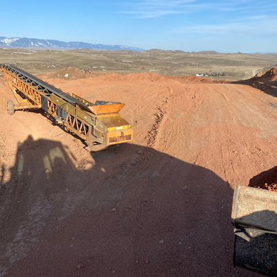 scoria custom crushing sheridan